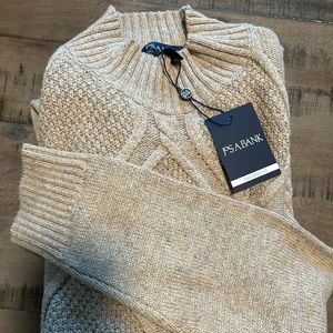 Jos A. Bank Brown/Tan Sweater